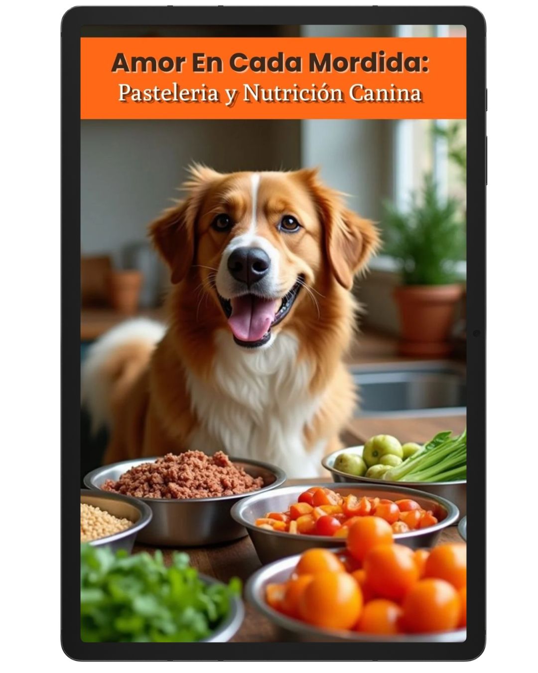 Libro Amor en Cada Mordida: Pastelería y Nutrición Canina